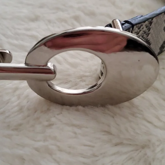 WHBM Adjustable Python Belt NWOT! - Picture 5 of 16